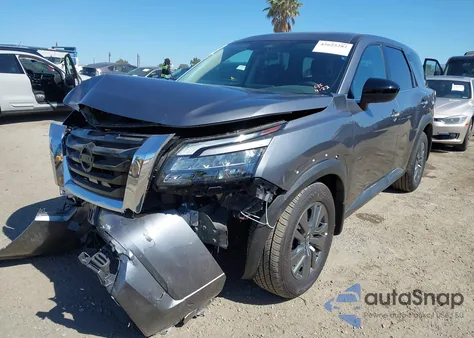 2024 Nissan Pathfinder S Fwd from USA, damaged, VIN 5N1DR3AA7RC276070